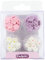 Culpitt Sugar Cake Decorations Assorted Mini Flowers (Pack of 1, Total 100 Decorations)