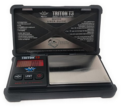 Triton My Weigh T3 660g x 0.1g Digital Scale w/Durable Rubber Case