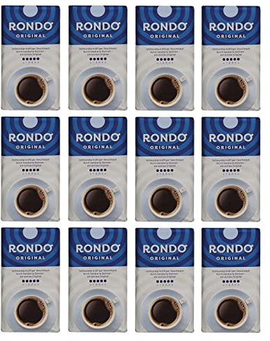 12er Pack Kaffee Rondo Original gemahlen Röstkaffee (12 x 500 g)