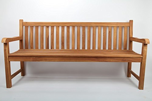 point-garden Sitzbank, Teak Holz, 180cm, Gartenmöbel