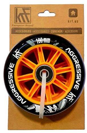 KRF AGR Rad Unisex Erwachsene, schwarz, 100 mm