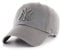'47 Brand Clean Up Strapback NY Yankees RGW17GWSNL-DY Grau, Size:ONE Size