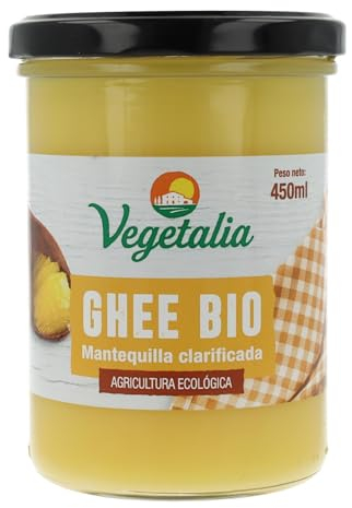 Vegetalia Mantequilla clarificada Ghee ecológica 450 gramos