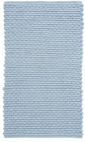 Kleine Wolke Badteppich, Willow Wasserblau, 60x100 cm
