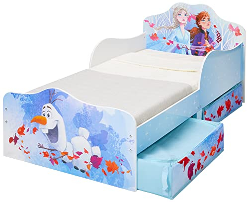 Disney Enfants avec Espace de Rangement sous Le lit, Single