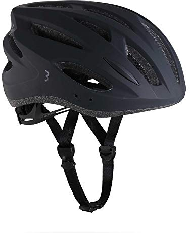 BBB Cycling Bike Helmet Men and Women Removable Visor and Insectnet MTB and Road Cycling Condor BHE-35 Matt Black M (54-58 cm)