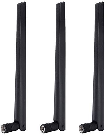Dpofirs Antenne WiFi d'origine 3 Pièces pour Routeur sans Fil AC68U AC66U, Antenne WiFi Double Bande à Gain Élevé de Routeur, Antenne Ominidirectionnelle pour Carte Réseau sans Fil