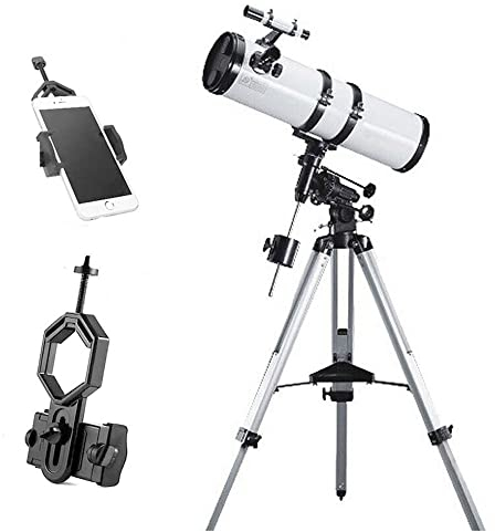 Skyoptikst Newton Teleskop, 1400 x 150 mm, mit Stativ, hohe Leistung, äquatoriale Tiefe Raumbeobachtung mit Stativ (Modell)…