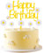 Weenkeey 31 Piezas Adornos para magdalenas Daisy Flor de Margarita Decoracion de Tarta Flor de Margarita Decoraciones de la torta de la margarita para la fiesta de bodas de cumpleaños