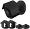 Silikone Schutzhülle für Blink Mini Kamera, wasserdichte Case Silikonhülle, Weiche Leicht Hülle für Blink Mini Sicherheitskamera, Schwarz, 2 Stück