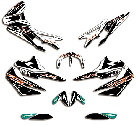 ENARUI Dekor Aufkleber Decals Graphics Kompatibel mit KTM 790 Duke 2017 2018 2019 2020