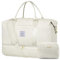 LOVEVOOK Sporttasche Damen Reisetasche Groß Weekender Travel Duffle Bag mit Kulturbeutel Handgepäck Tasche mit Schuhfach Kliniktasche Geburt Wickeltasche Wasserdicht für Flugzeug Reise Gym Camping