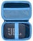 Wanaiha Protective Case for JBL GO 4 / GO 3 Bluetooth Speaker, Shockproof and Water-Repellent, Bag Only - Blue