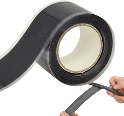 Rurunklee Fusing Silicone Tape Waterproof | Garden Hose Repair Tape | Hose Repair Tape, 5FT -Fusing Silicone Tape, Waterproof Leak Proof Hose Tape for Pipe