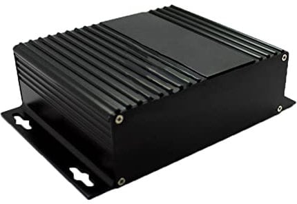 Paopaoldm 1 st aluminium elektronisk kopplingsdosa hölje instrument för fodral inhägnad elektronisk projektlåda förvaring för instrumentfodral förvaring