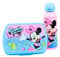 My sweety pop Set da pranzo per bambina, contenitore per merenda + borraccia – pranzo box – idratazione – per bambini – asilo nido – scuola – vacanze – pasto – idea regalo – Minnie Mouse – rosa/blu