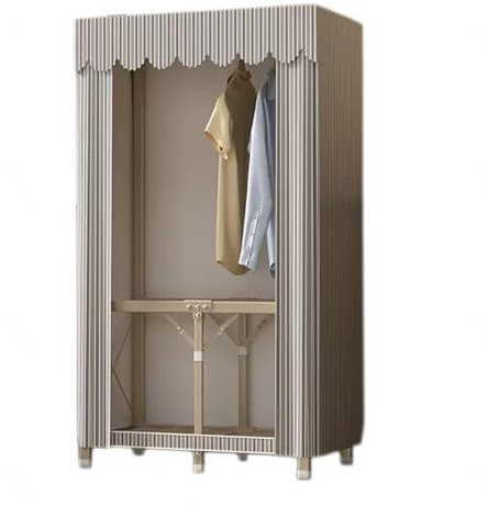 Business Leder Dokumententasche Tasche, A4 Konfere Tragbare Mit Kleiderstange Faltbarer Schrank for Schlafzimmer Robust und langlebig,