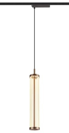 SLV QUIMERA KUPFER | für 1 Phasen-System, Hängelampe aus Glas, Pendelleuchte Rund, Dimmbare Esszimmerleuchte, Vintage Wohnzimmerlampe mit Warmweißem Licht, Esstischleuchte mit LED Technik, Vintage
