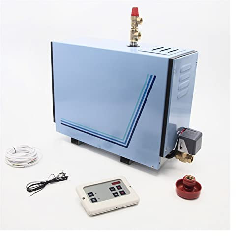 Estufa de sauna, 1 8kw Generador de ducha de vapor de sauna eléctrica Generador de ducha de vapor autodenador comercial Generador de vapor de sauna de baño húmedo for uso doméstico,Para el hogar, hot