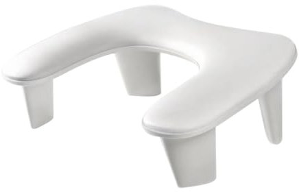 FOMIYES U-shape Hand Pillow Holder for Nail Tech Portable Manicure Arm Rest Detachable Nail Art Mat