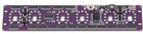 Nixie Glow Clock Modul Vintage- mit Hoher Genauigkeit für 12- und 24-Stunden-Anzeige, Schlafmodus, Mehrere Farbwechsel