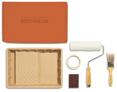 Rust-Oleum Ready to Roll - Eco Paint Kit (Large) - Matt Wall Paint Fiery Shades