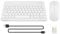 Sctecoau Teclado y Ratón Inalámbricos Bluetooth Ultrafinos y Silenciosos, Aptos para Tabletas y Portátiles, Teclado Bluetooth