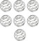 FortuneGlobe Boule de mélangeur Inoxydable 7pcs,shaker inox,melangeur anti grumeaux biberon,protein shaker,Pour boissons mélangées