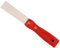 Putty Knife 1 Inch Stainless Steel Scraper Tool with Wooden Handle Multipurpose Metal Spackle Knives for Decals Wall Paper Floor Tile