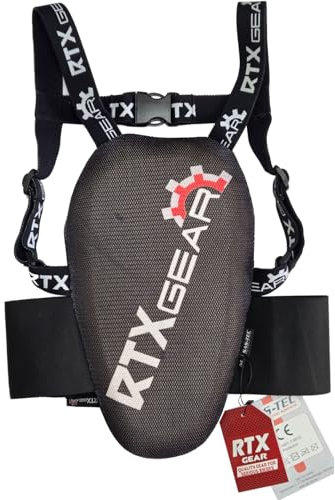 RTX Freelite SAS-TEC - Protector de espalda de columna vertebral CE UKCA nivel 2 para motocicleta, ciclismo de montaña, snowboard, deportes extremos (SAS-TEC SCL mediano)