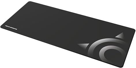 Nova Gaming – GMP210 Apollon – Tapis de Souris XL Gaming – Tapis Extra Large (930 x 400mm), Epaisseur 4mm, Surface Haute précision, Anti-dérapant, Bords Cousus – Noir