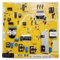 Scheda di alimentazione for TV LCD J55D/2 da 55 pollici PSLL181301MA 0500-0614-0600, compatibile con JVC