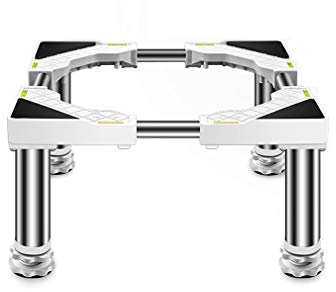 AYCDL Universelle Waschmaschinen-Ablage, Verstellbare Länge/Breite 45–65 cm, Für Trockner Und Kühlschränke, Hohe Ablagen, Verhindert Kratzer Und Dellen, Waschmaschinen-Sockel,4legs-6.7in