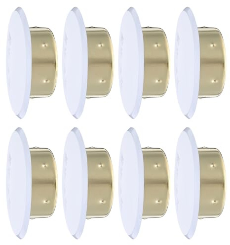 LOORGVEL Verdeckte Sprinklerabdeckung 8 Stück aus Eisen für Innenräume