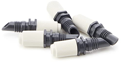 Gardena Micro-Drip-System Nebeldüse: Sprühdüse zur optimalen Bewässerung von Neueinsaaten und Gewächshäusern, feinsprühend, 1 m², 5 Stück (1371-20)
