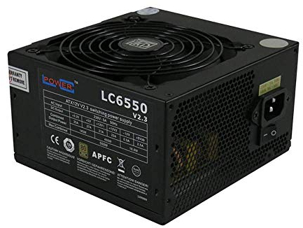 LC Power Netzteil 550W LC6550 12cm Ver.2.2