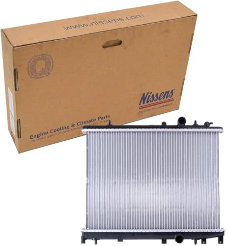 NISSENS 63504 Kühler Motorkühlung Kühler Wasserkühler Motorkühler passend für PEUGEOT 206 Schrägheck (2A/C) 1330N2 376735301 96483977