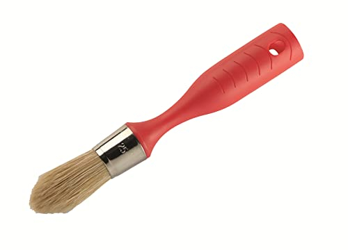 SAVY - Pincel redondo para recampar cualquier pintura para extensión n.º 4 – Ø 25 mm