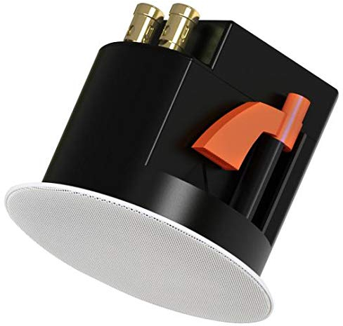 Audac CELO2 Einbaulautsprecher, rund, 1x2, 10W/8Ohm, weiß