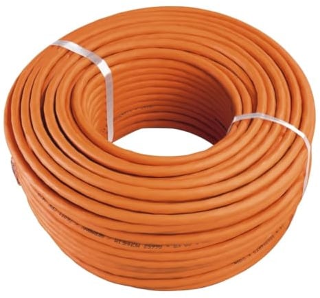 Hama 00020099 Orange 50 m Cat7 Netzwerkkabel – Netzwerkkabel (50 m, Cat7, Orange)
