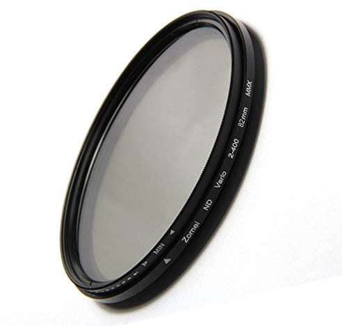 ZOMEI ND-Fader Neutraldichtefilter mit optischem AGC-Glas (ND2 bis ND400), 58 mm