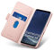 Aunote Hülle für Samsung Galaxy S8, Handyhülle Samsung S8, Schutzhülle/Klapphülle Samsung S8, Samsung S8 Hülle Klappbar, Handy Hülle Samsung S8, Tasche Leder Etui Flip Smartphone Cover Case. Rosa