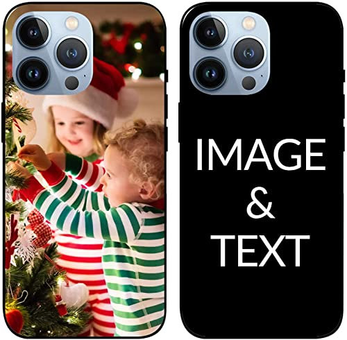 Personalised Phone Case For Apple iPhone 17, 16, 15, 14, 13, 12,11 Pro, Max,XR, XS, X, 7, 8, 6 Personalised Picture/Photo Phone Case For iPhone 13, Custom Name/Photo TPU Phone Cover