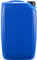 ITP Packaging 25 Litre Blue Plastic Jerry Can with Tamper Evident Cap & Volume Scale Ideal for Water Storage for Camping and Caravanning