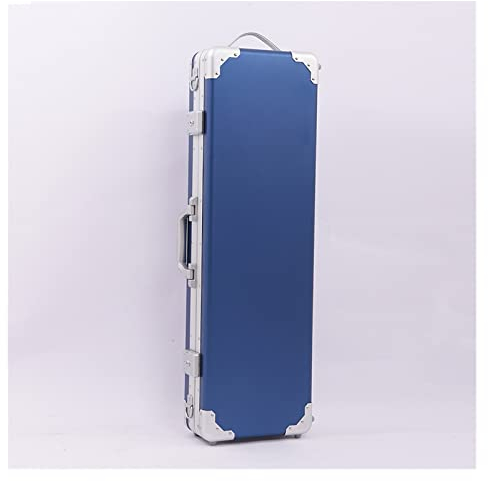 Geigenkoffer Neuer 3/4-4/4 Geigenkasten Aus Aluminium-Magnesium-Legierung, Quadratischer Geigenkasten Mit Superhoher Härte (Color : 03)
