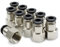 Bwintech 10 Pcs 10mm diamètre extérieur du manchon de carte x 1/2 BSP femelle traversant raccord pneumatique Push-in, PCF10-04 adaptateur de ligne d'air à libération rapide