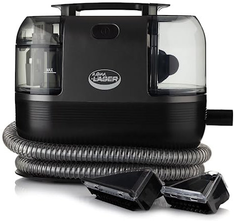 AQUA LASER Multi-Fleckenreiniger 350W, 10KPa Saugkraft, 5m Kabellänge, inkl. Zubehör - Nasssauger, Teppichreiniger, Polsterreiniger-Gerät, Waschsauger & mehr