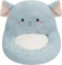 IDAHSOR Cute Gaming Chair Cushion,Kawaii Indoor Seat Cushions for Office Chair,Lazy Sofa Office Floor Seat Pads,Comfy Plush Pillows for Butt with Non-Slip Backing for Butt (Blue Elephant)