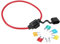 QISUO Porte-fusible en Ligne, Porte-fusible en Ligne Mini-Ligne Automobile 12V 30A avec 6 Fusibles