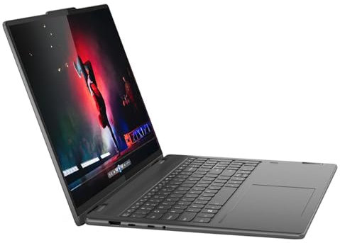 Lenovo - Yoga 7i 16 16:10 300 Nits WUXGA 2 in 1 Touch-Screen Laptop – 12-Core Ultra 5 125U(Beats i7 1355U) - 2xThunderbolt4 - Wi-Fi6E - Backlit KB- Storm Grey Win11 W/Cloth (16GB RAM | 512GB SSD)